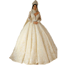 Wedding ball gown dress "Queen"